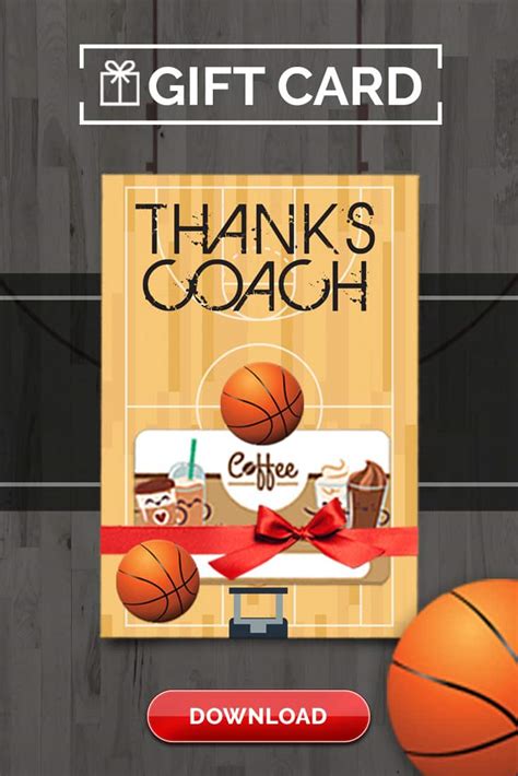 coach gift card printable.